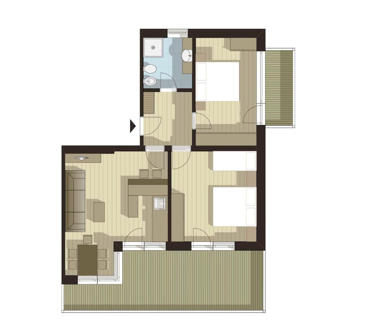 Apartments Tino La Valle Luaran gambar